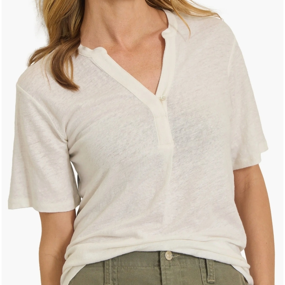 Tommy Bahama 100% Linen Tee -NWOT
